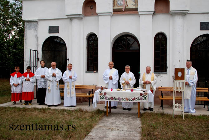 Szentmise a kálvárián 2015. augusztus 19. 